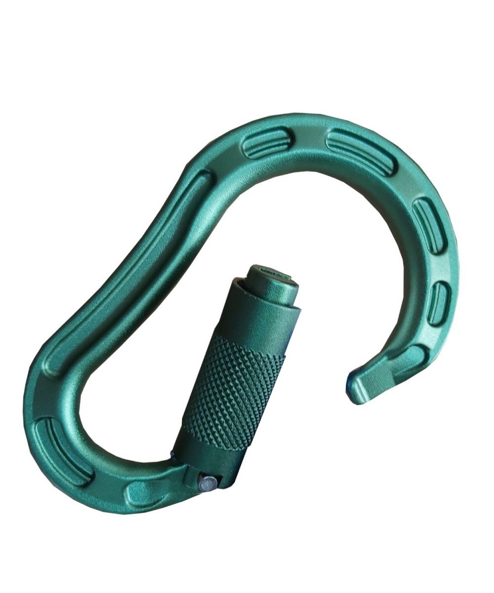 Carabiner with twist lock Carabiner with twist lock